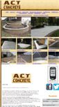 Mobile Screenshot of actconcrete.com